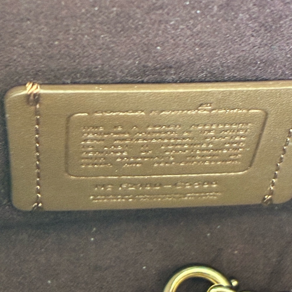 Coach Black Crossbody Bag with Floral Design - Picture 5 of 10